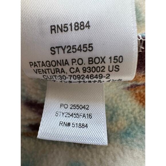 Patagonia Synchilla Snap-T Fleece Harvest Moon Owl Size Large - Picture 12 of 12